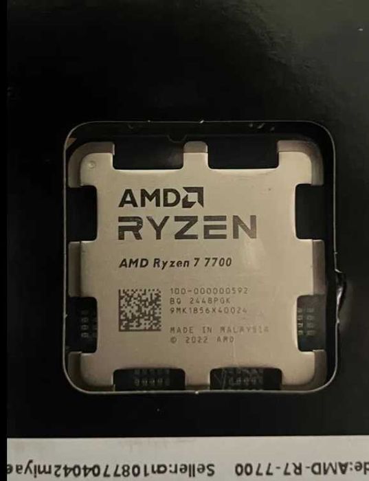 7700 НОВИЙ процесор AMD Ryzen 7 7700 (8/16 Thread) до 5.3ГГц! АКЦІЯ!!!