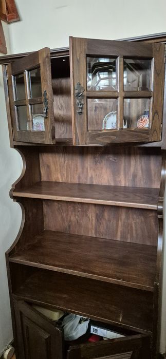 Aparedor alto em madeira - antigo