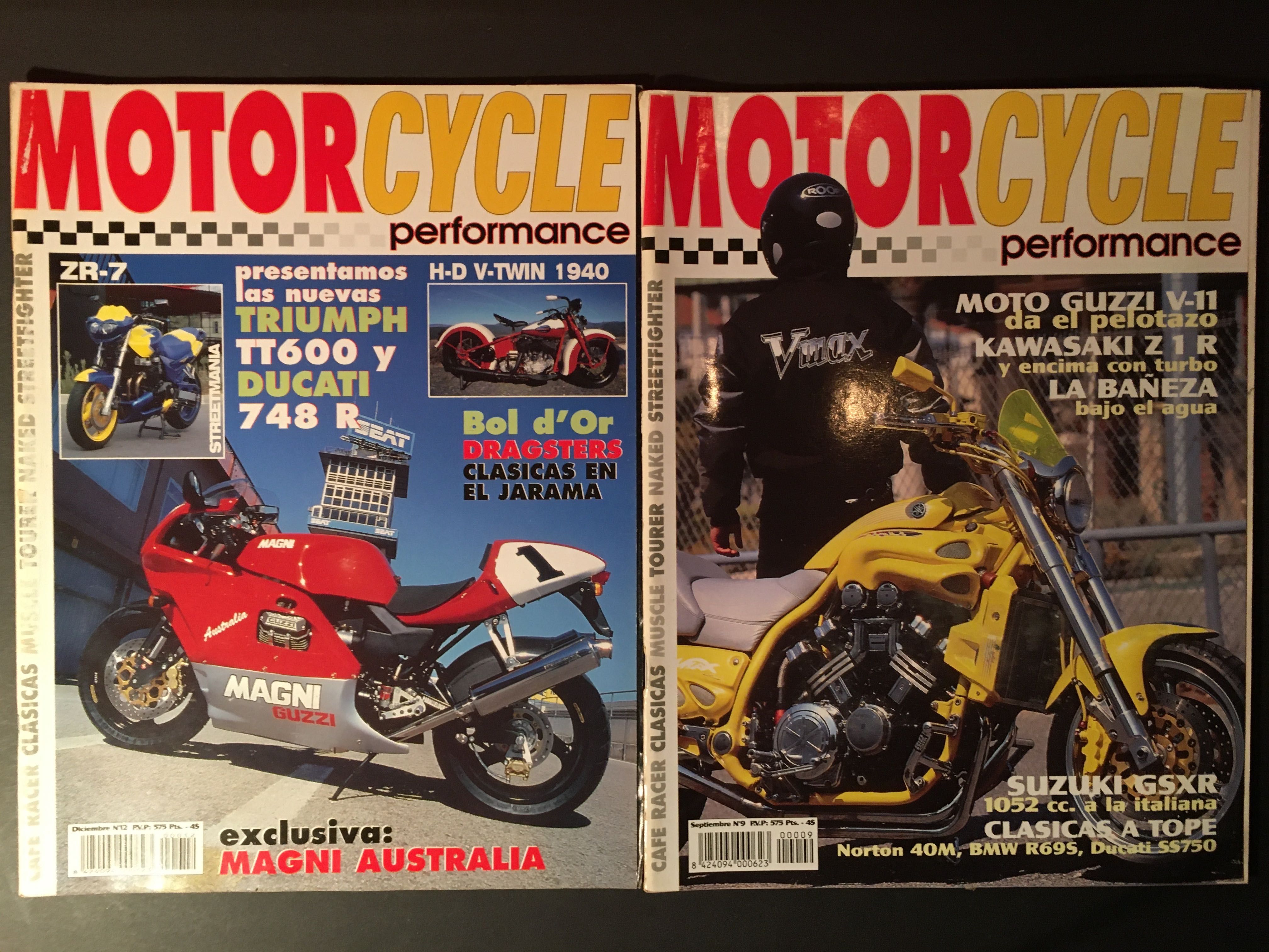 MOTOR CYCLE performance - 12 revistas