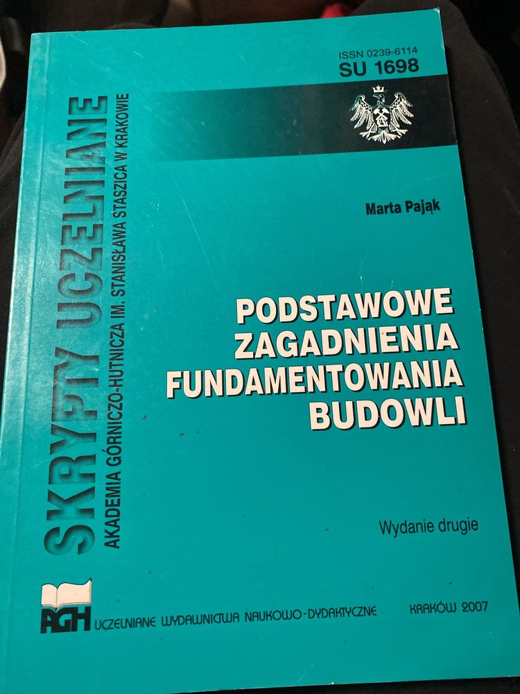 Podstawowe zagadnienia fundamentowania budowli