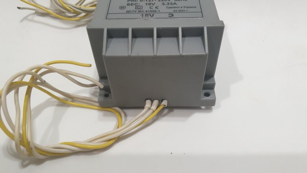 Трансформатор tnp 48/26g 60Va 127,220/ 18v 3.33A