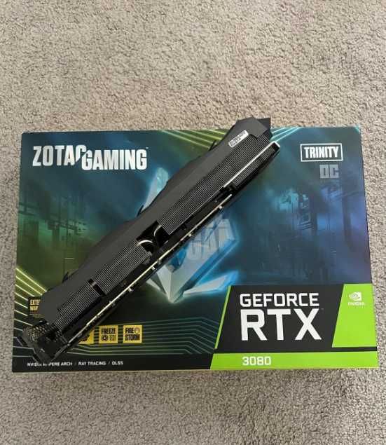 ZOTAC GAMING GeForce RTX 3080 Trinity OC LHR 10GB #Garantia