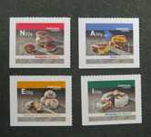 Selos Adesivos nº 5090/93 – Doces Tradicionais de Portugal (3º grupo)