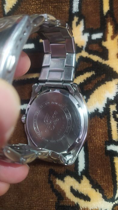 Часы касіо едіфейс еф-129 годинник