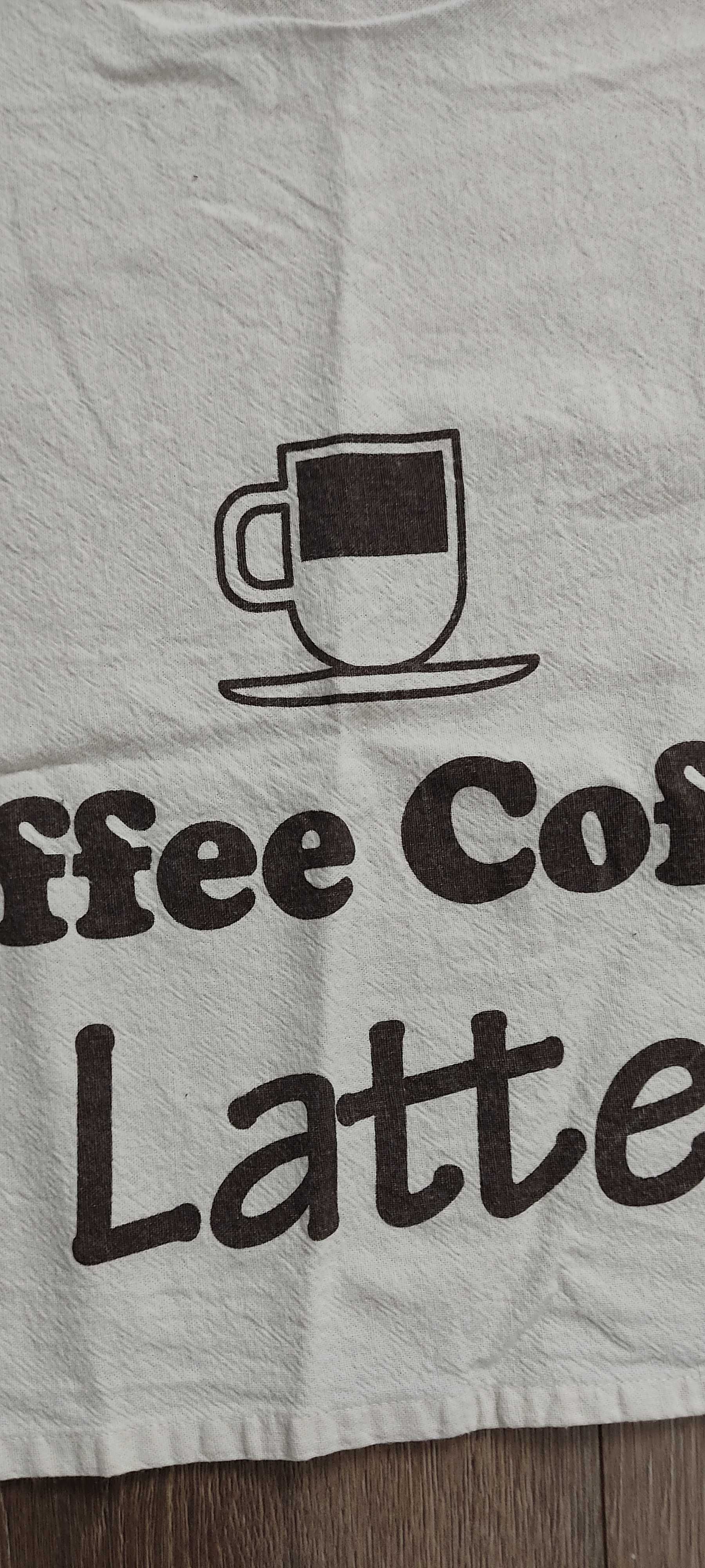 Obrusik na stoliczek coffee late kawa obrus nakrycie stół