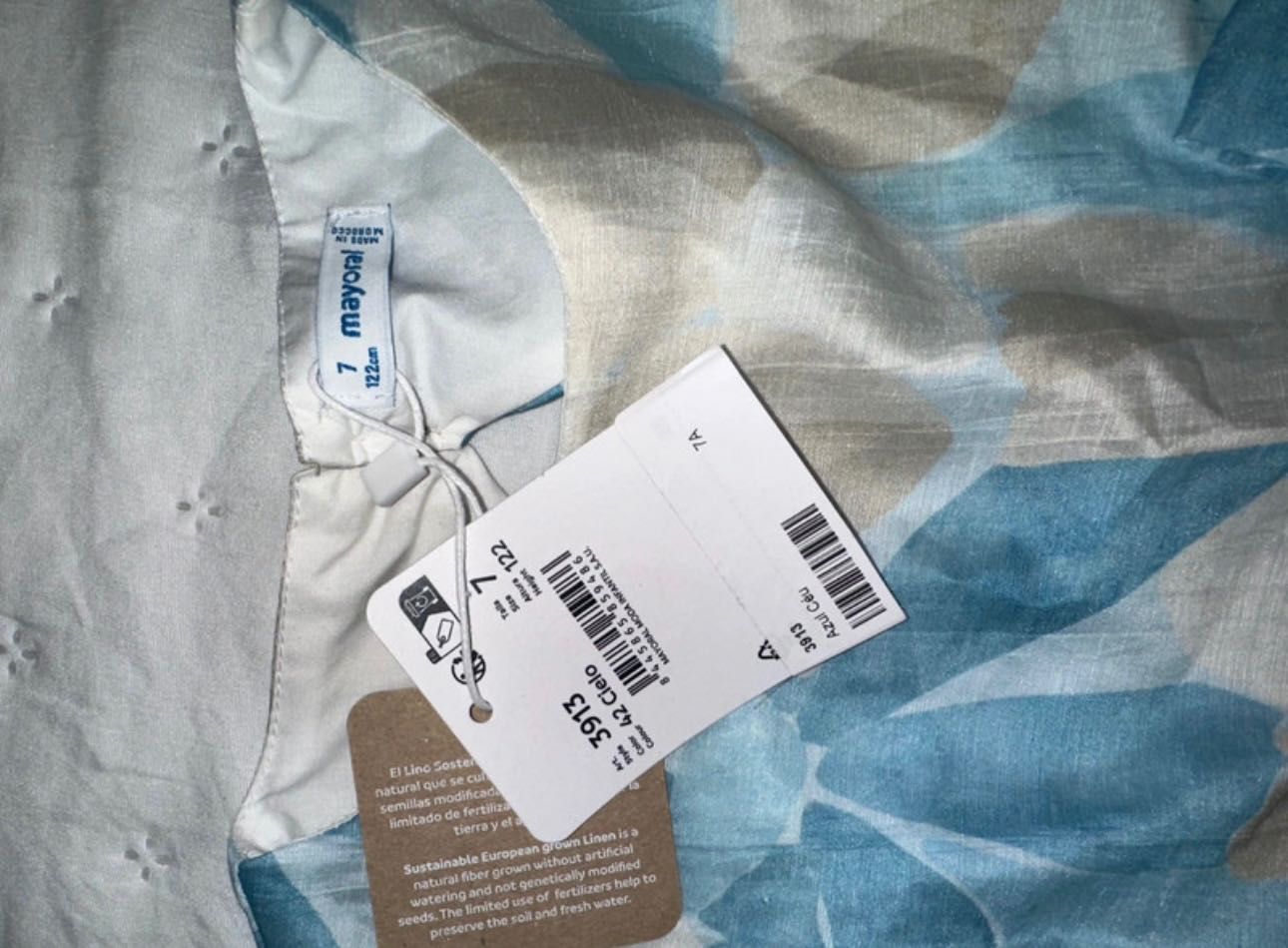 Vestido Mayoral - 7 anos - Novo com etiqueta