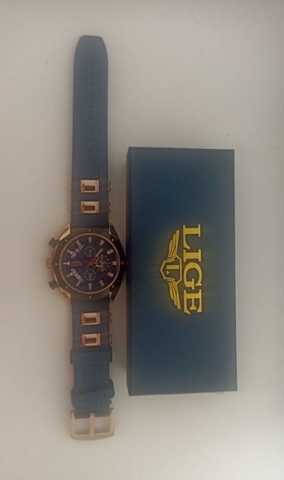 Relógio LIGE masculino novo com caixa original