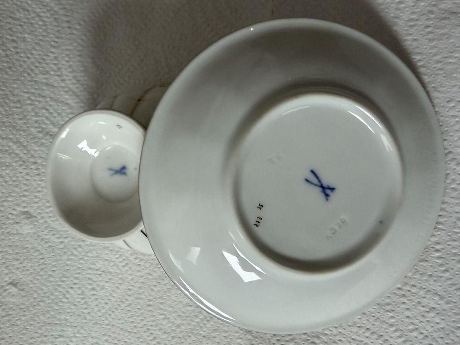 Miśnia Meissen duo do mokki X-form