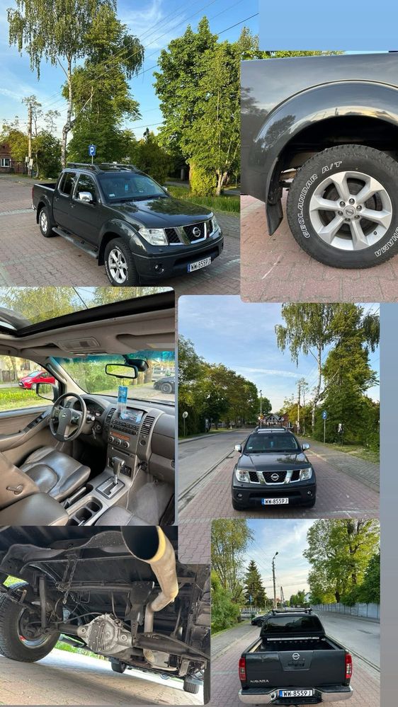 Nissan Navara 2.5 dci 4x4 automat reduktor hak Salon Polska