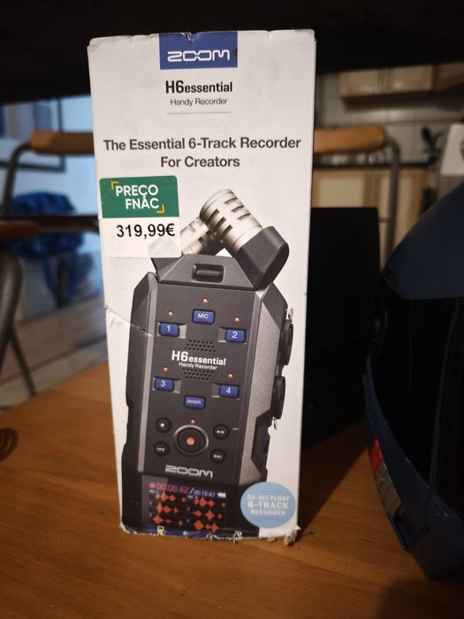 Gravador 6 pistas Zoom H6essential Handy Recorder