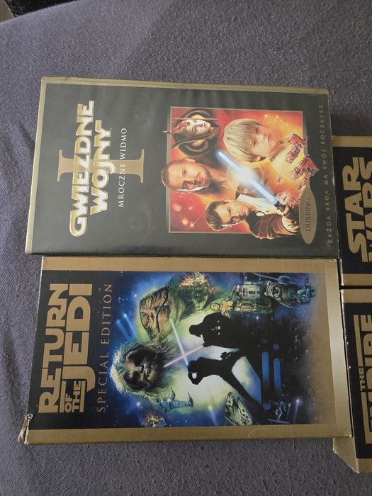 4x STAR WARS VHS Używane