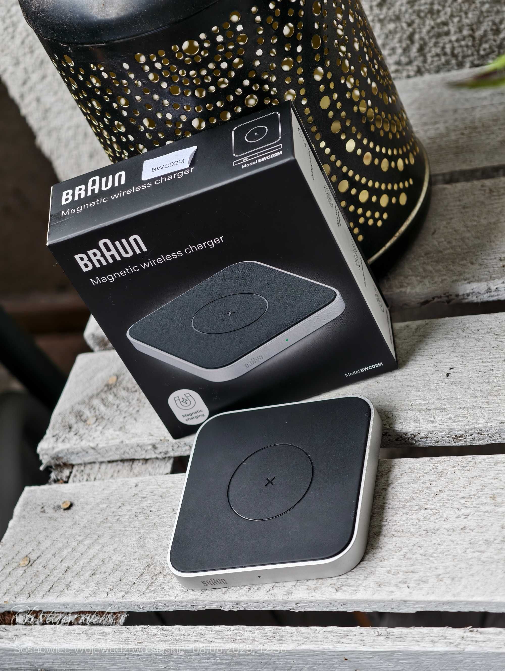 Ładowarka bezprzewodowa Braun 15W - MagSafe