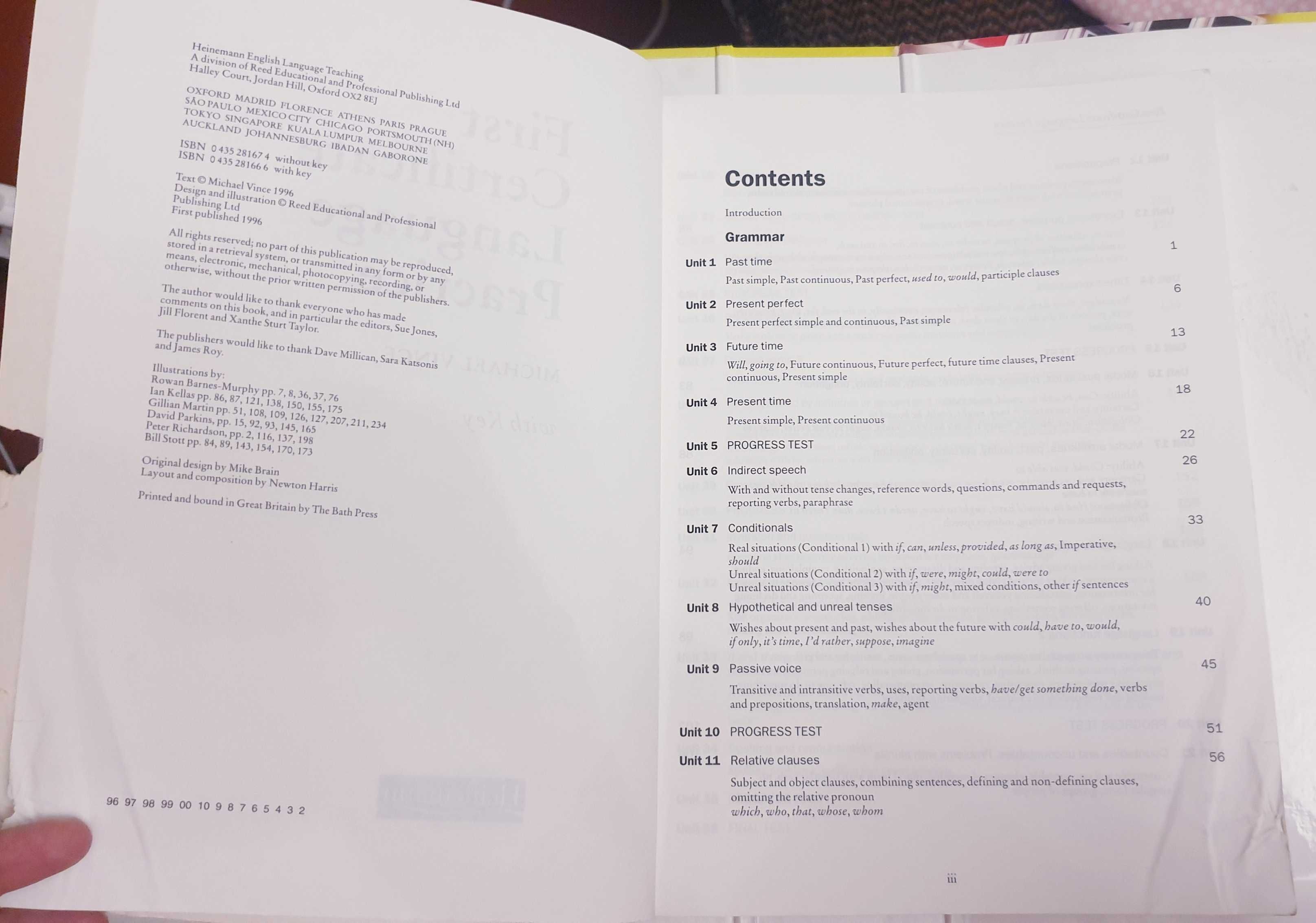 First Certificate Language Practice - Michael Vince