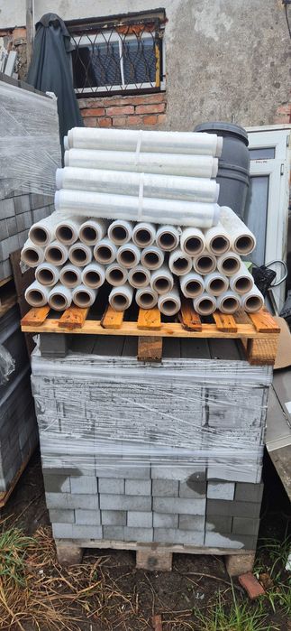 Folia strech strecz do pakowania przezroczysta 1.2kg