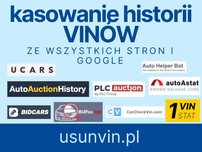 Usuwanie Historii VIN auta z USA, KANADY - STAT.VIN, PLC.UA, UCARS.PRO