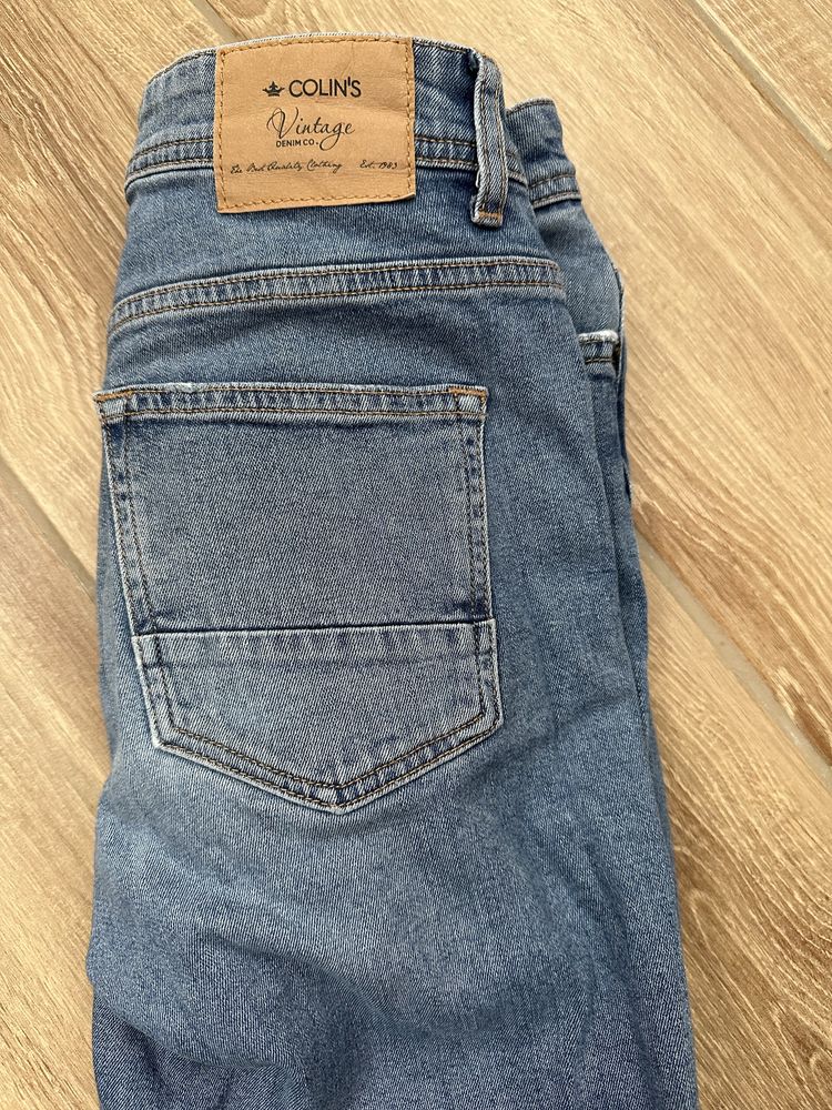Джинси колінс slim fit W 26 (S-M)