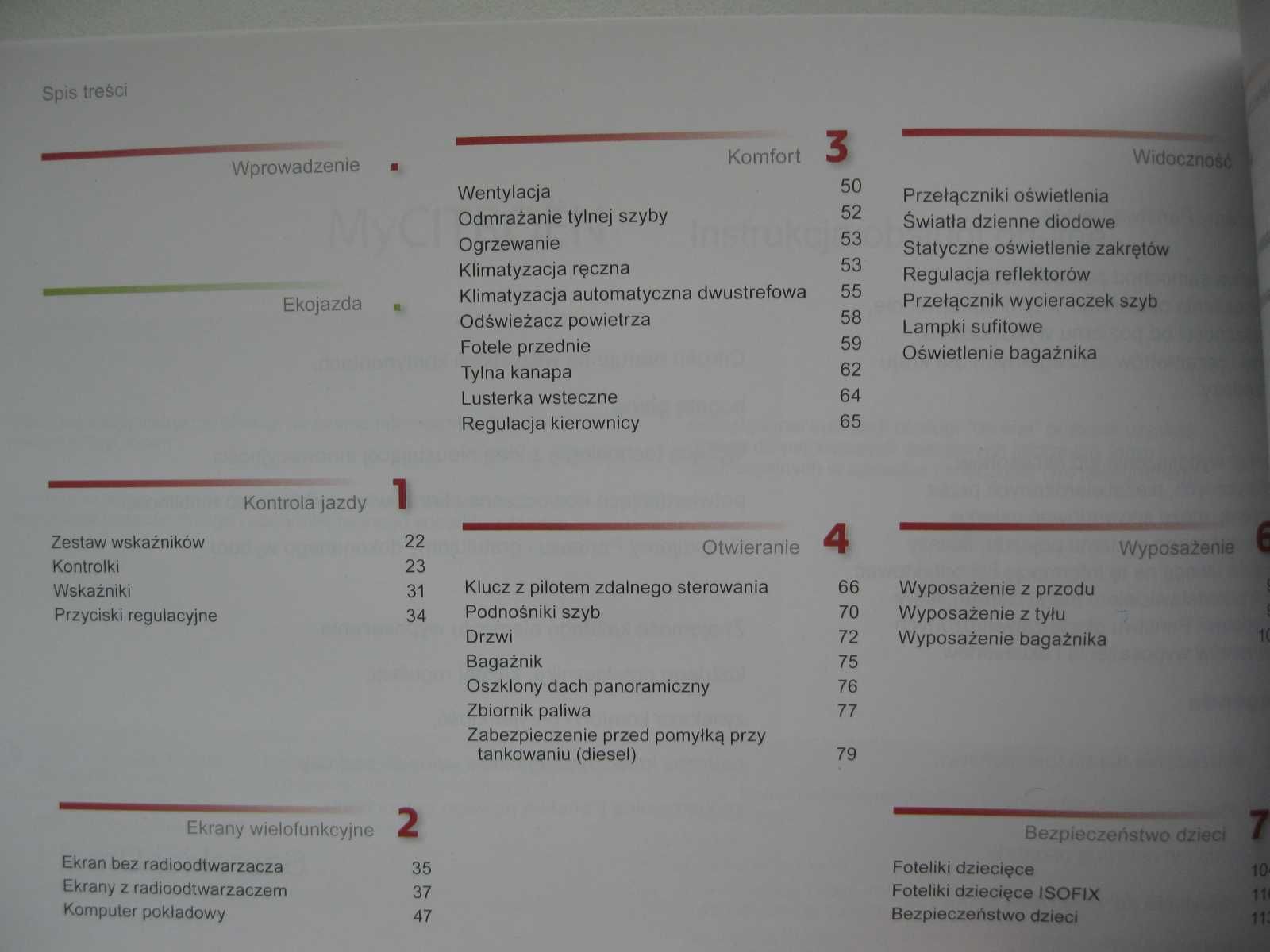 CITROEN C3 Picasso 2012- 2015 Polska instrukcja obsługi kolorowa