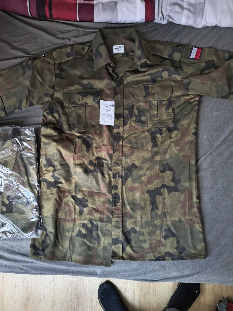 2 koszule MON moro wojskowe
