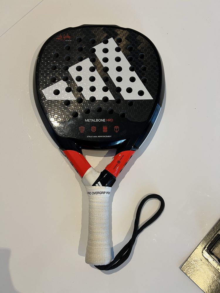 Venda/Troca | Raquete Padel Adidas Metalbone 3.2 HRD 2023 c/ Pesos