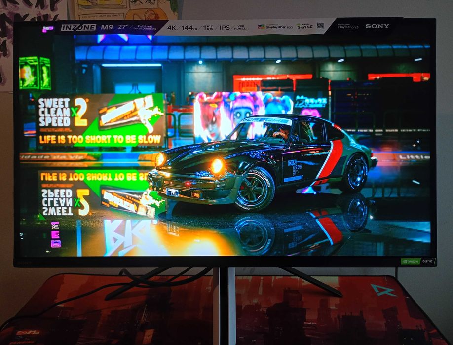 Ігровий монітор Sony INZONE M9 27" 4K 144Гц HDR білий (SDM-U27M90)