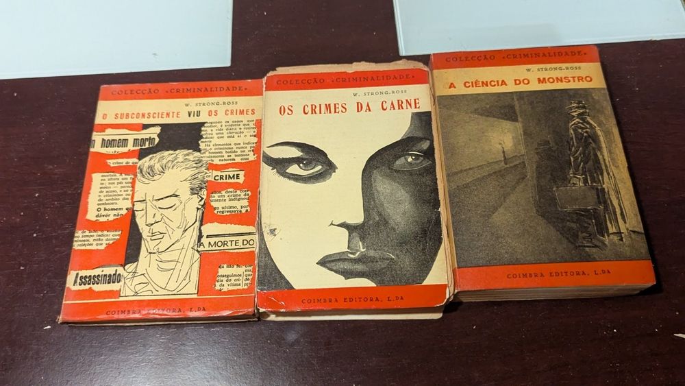 Coleção criminalidade livros policiais