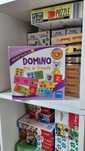 4-8 lat, domino gra w liczenie klub przedszkolaka