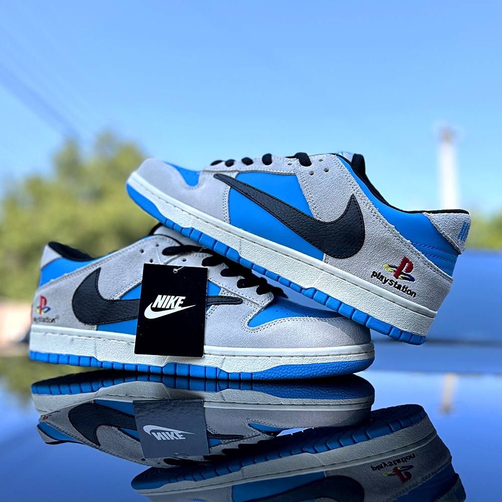 Чоловічі кросівки. Мужские кроссовки Nike SB Dunklow Playstation.