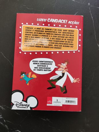 Livro Phineas e Ferb um êxito do Disney Channel