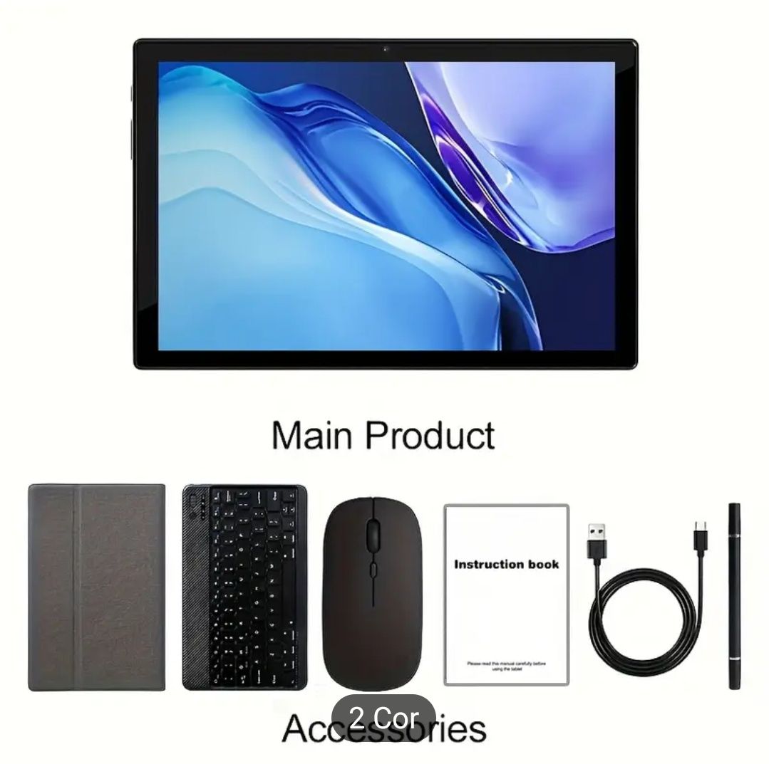 Tablet de 10.1 Polegadas com Android 14