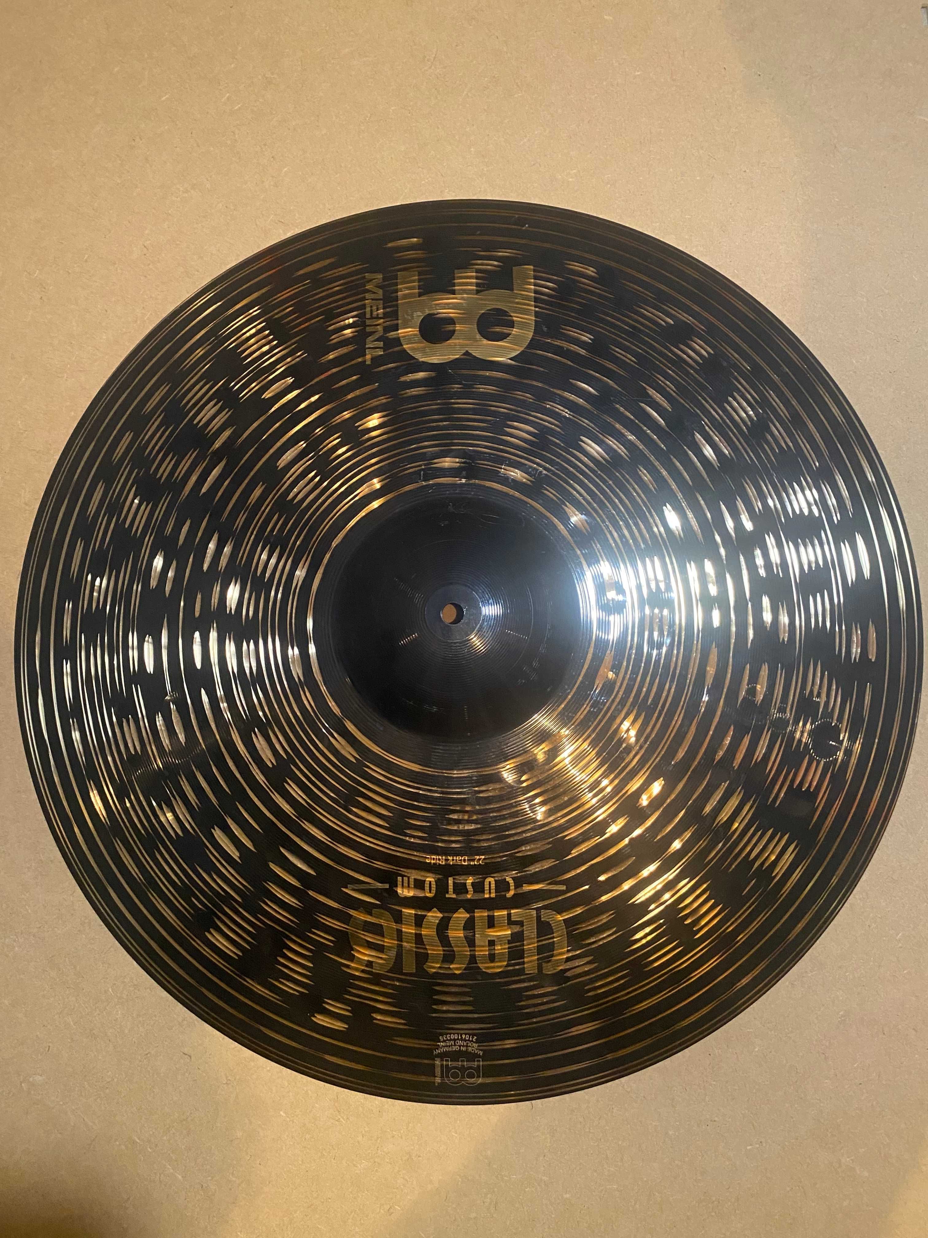 blachy perkusyjne MEINL CUSTOM DARK