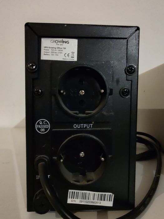 UPS avariadas sem bateria