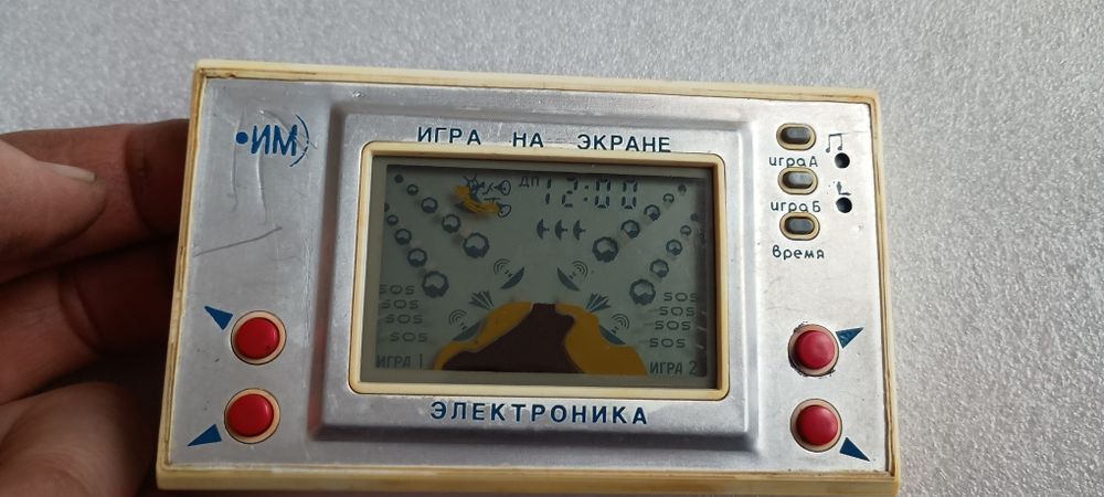 Електроніка, гра на екрані