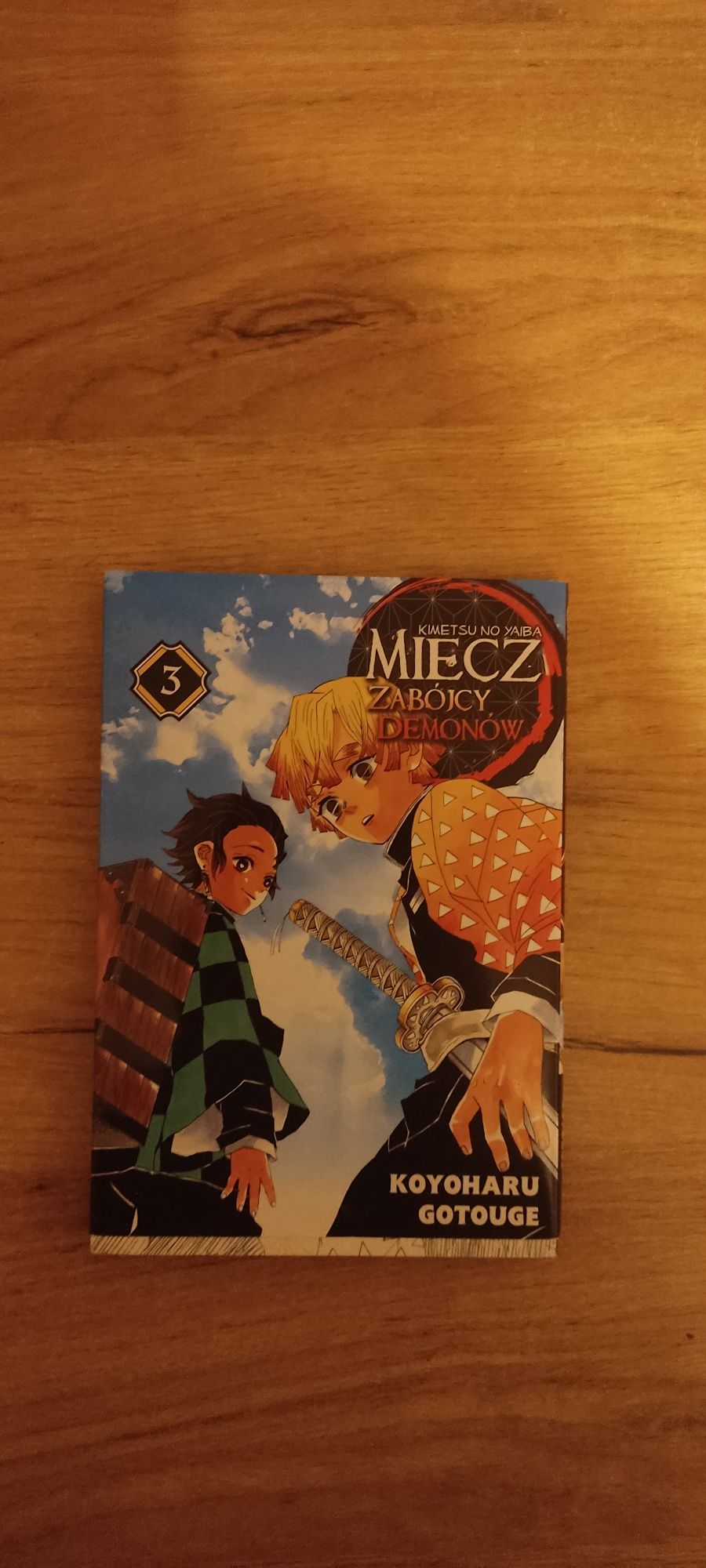 Manga demon Slayer tom 3