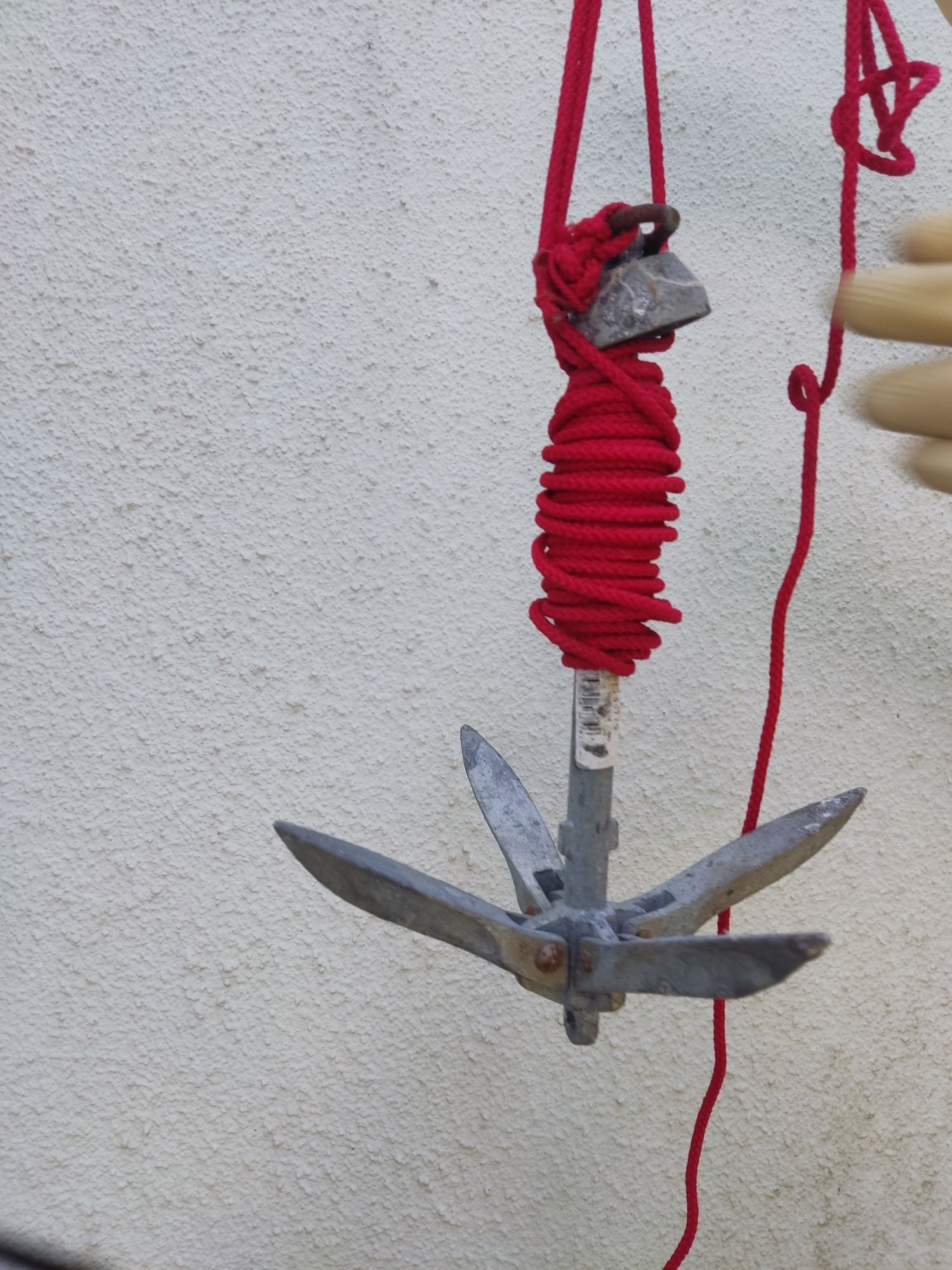Âncora de dobrável Kit de âncora com cabo de segurança