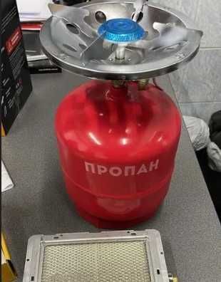 Газовый набор GRANT  8 л — готовка без света! Баллон + горелка