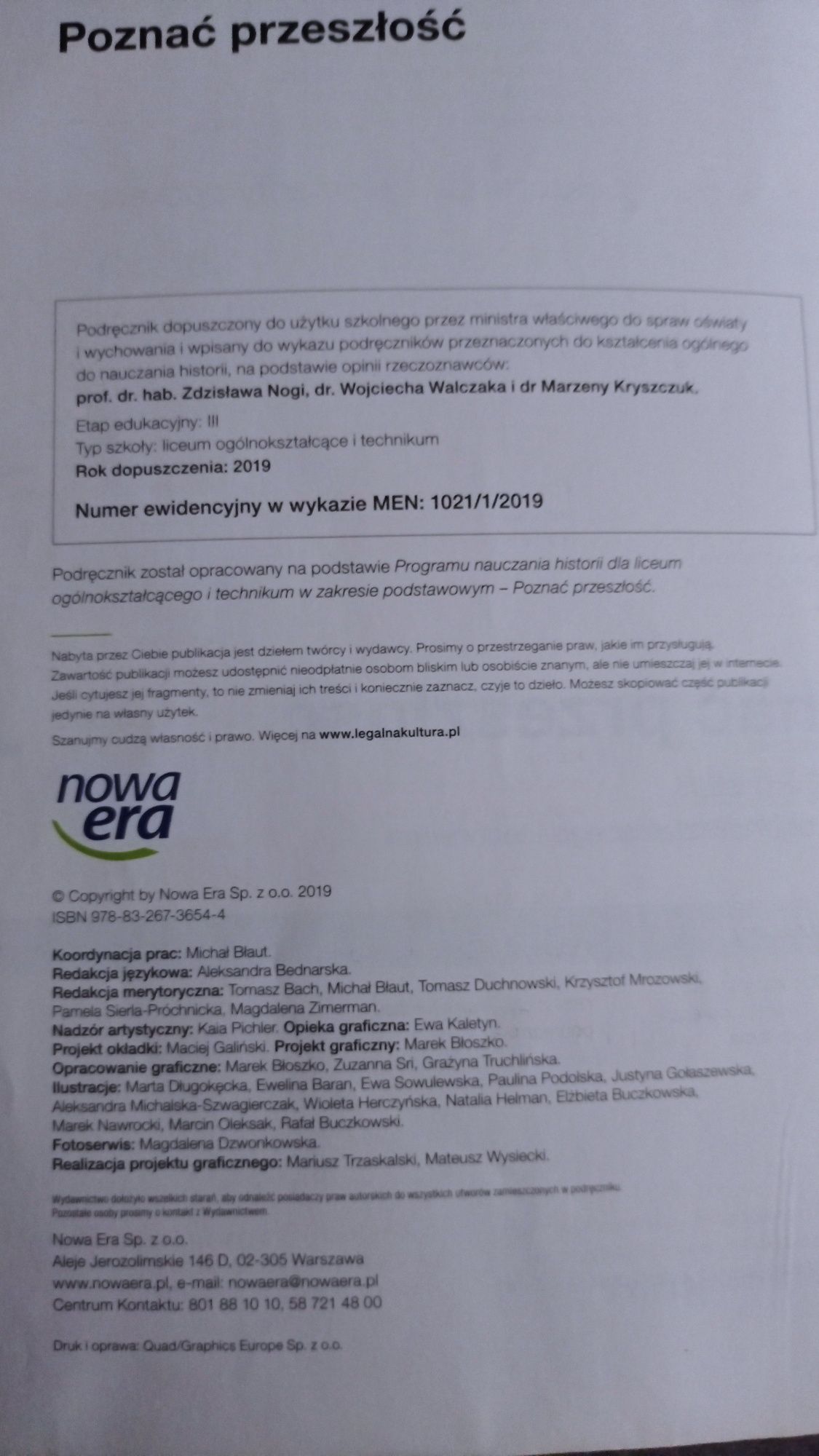 Podręcznik do historii kl 1