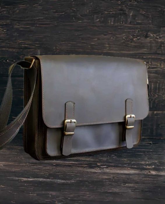 Подарок мужчине парню брату мужу сумка мужская ручной работы