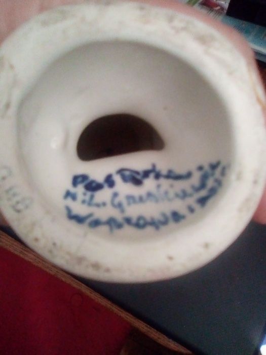 Figurka Pasterka Helena i Lech Grześkiewiczowie Grześkiewicz porcelana