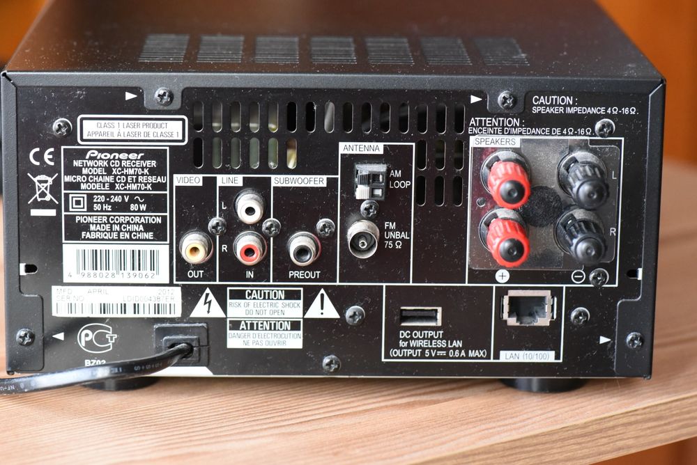 Micro aparelhagem Pioneer Xc Hm 70 K