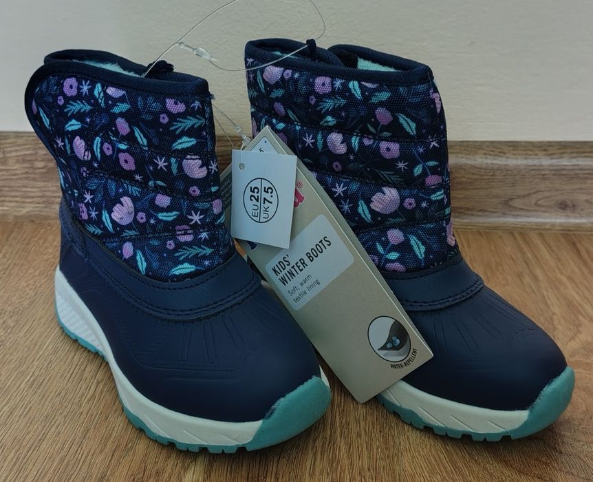 Śniegowce, buty dziecięce, rozmiar 25