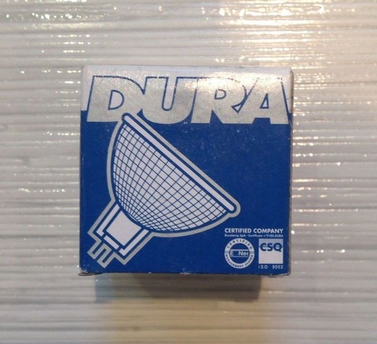 Галогенная лампа с рефлектором DURA 12В, 50Вт, цоколь GU5.3, 38° (2шт)