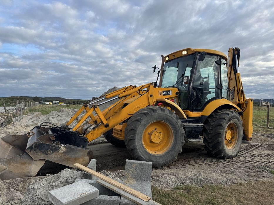 Jcb 4cx joystick koparko-ładowarka