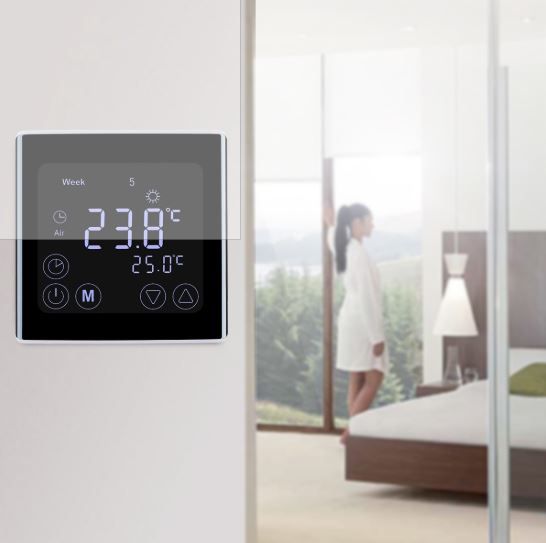 Терморегулятор (термостат) программируемый недельный BYC17.GH