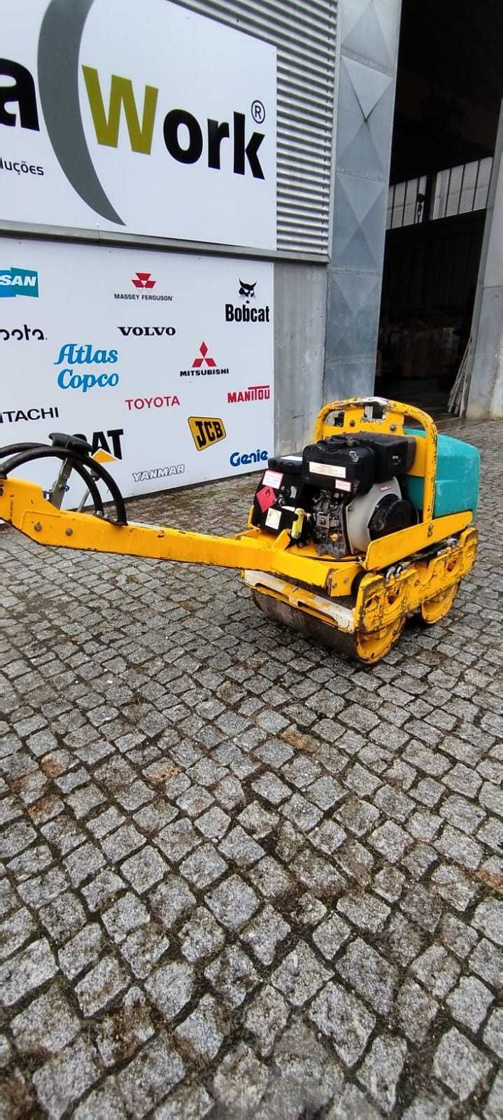 Cilindro Compactador AMMAN ARW65 para terra e Asfalto  ( motor Yanmar)