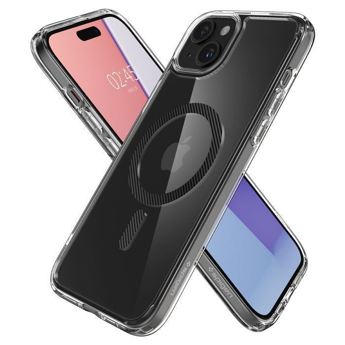 Etui Spigen Ultra Hybrid MagSafe do iPhone 15 z włókna węglowego