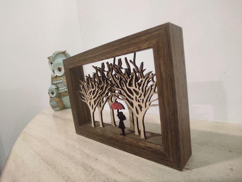 Quadro profundidade 3D