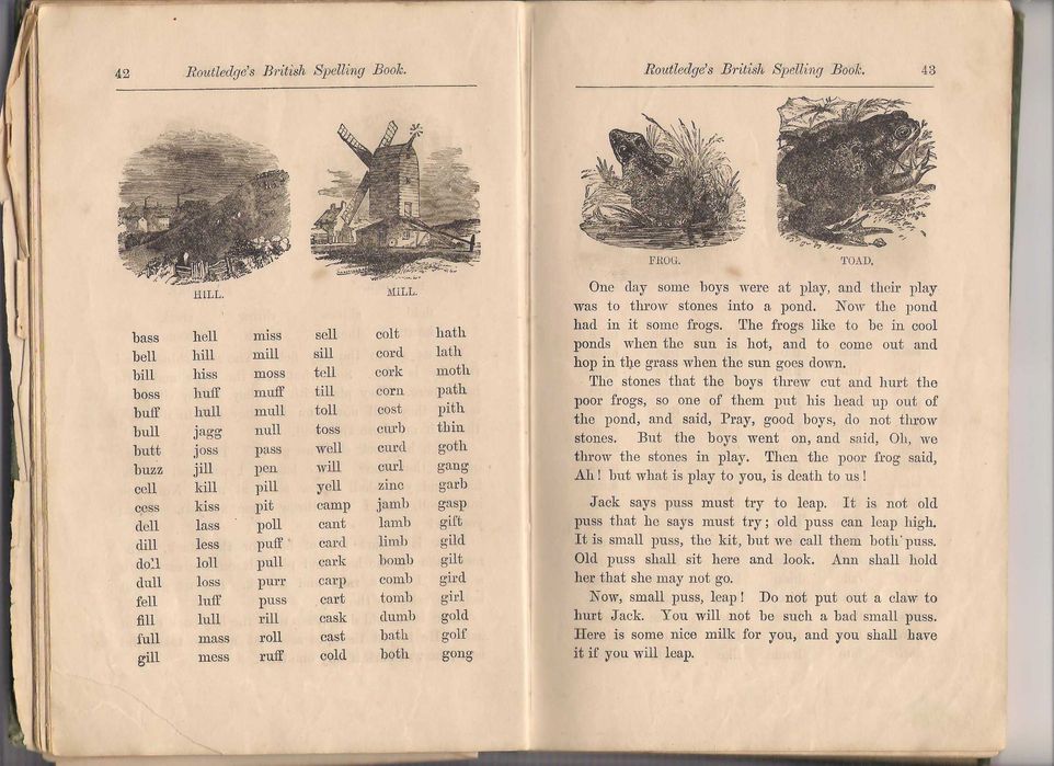 Livro antigo de 1905 - estudo do inglês