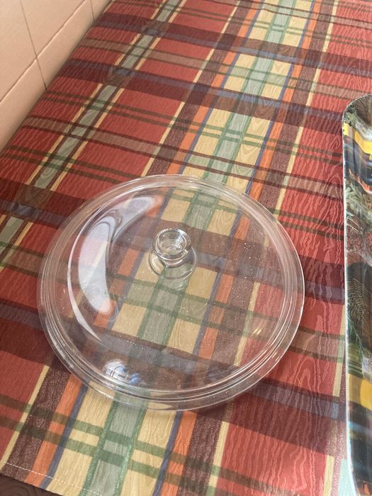 Travessa pirex para forno travessa de vidro tampo testo de vidro 21cm