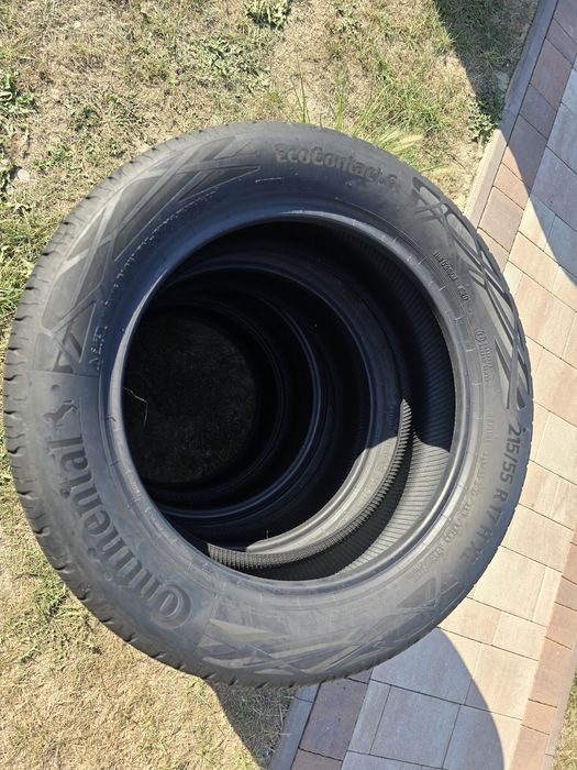 Opony 215/55R17 letnie Continental. Idealne 2020r. Wysyłamy. Montaż.