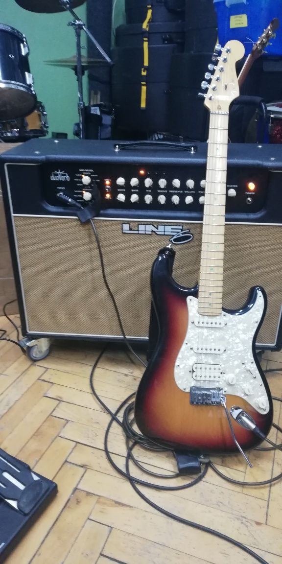 Line6 DuoVerb + shortboard